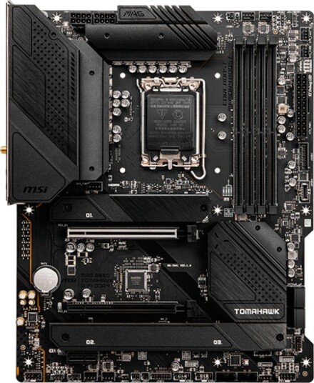 MSI B660 Tomahawk WiFi Intel LGA1200 DDR4 ATX