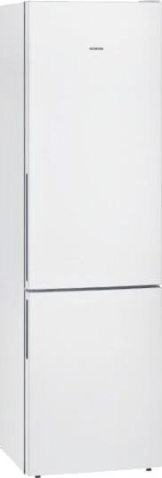 Siemens iQ500 Frittstående kombiskap 201 x 60 cm Hvit KG39EAWCA