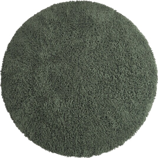 Rundt teppe Combarro Solid Cotton Shaggy grønn Størrelse: Ø 160 cm Rundt teppe Combarro Solid Cotton Shaggy grønn Størrelse: Ø 160 cm