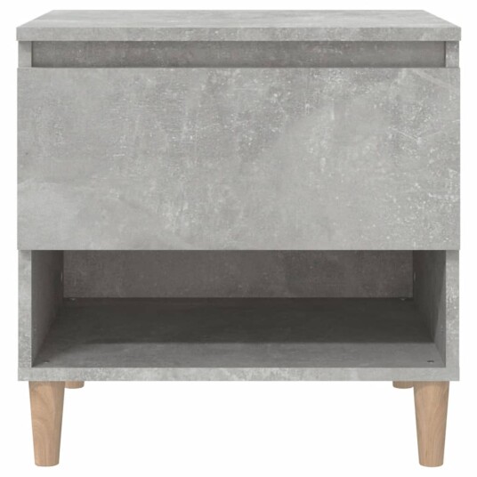 Nattbord betonggrå 50x46x50 cm konstruert tre 8720845668853
