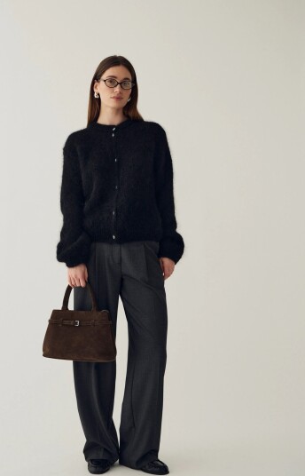 Noella Macie Bag Real Suede   Brown   ONE SIZE