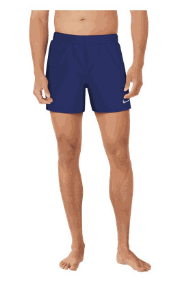 Nike 5' Volley Short badeshorts herre Dark Blue XXL