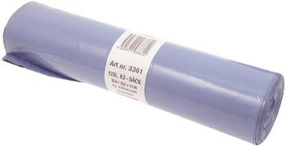Rullpack 274468 Søppelsekk blå/svart 240 liter, 10 stk./rull, Lager & miljø