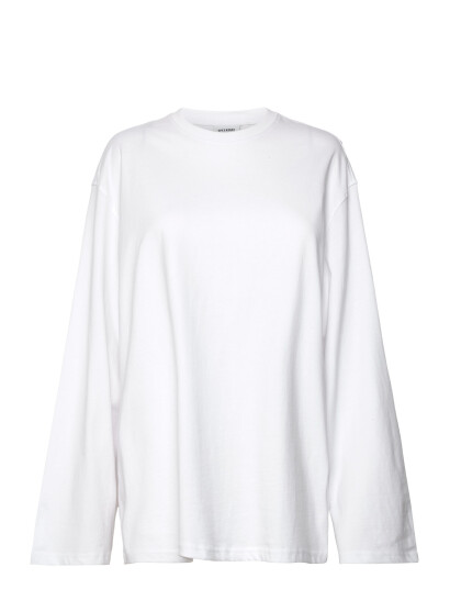 Weekday Oversized Long Sleeve T-Shirt - White - M Weekday Oversized Long Sleeve T-Shirt - White - M