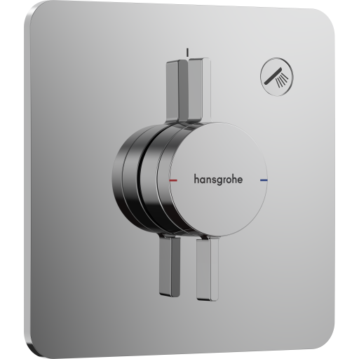 Hansgrohe DuoTurn Q dusjbatteri, krom
