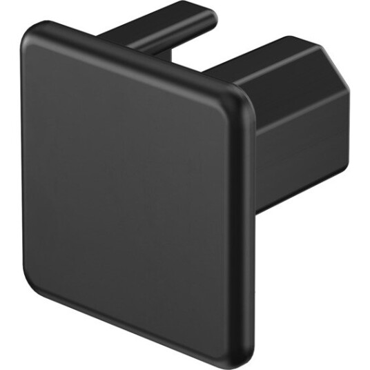 OBO BETTERMANN Endestykke For Kanal WDK15015SW Sort