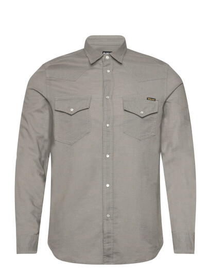 Diesel S-East-Long-Hs Camicia - Grey - M Diesel S-East-Long-Hs Camicia - Grey - M