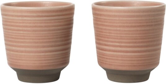 Broste Copenhagen Miko kopp 15 cl 2-pk Dusty pink