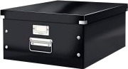 Leitz Click & Store WOW Large - Lagerboks - for A3 - svart Leitz Click & Store WOW Large - Lagerboks - for A3 - svart