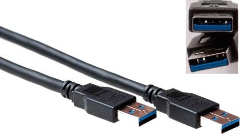 ACT Kabel USB 3.0 a Hann - USB A Hann 2,00 m