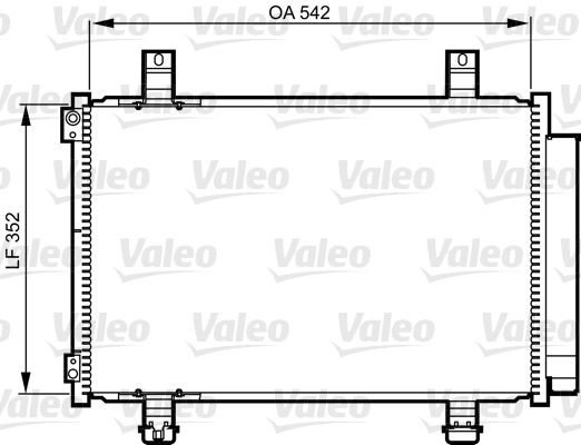 Kondensator VALEO 814219 Kondensator VALEO 814219