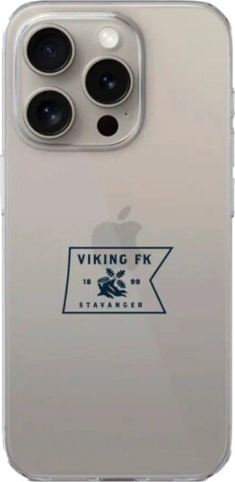 Phonecases3D iPhone 16 Pro Max Viking FK Clear case -mobildeksel, hvit