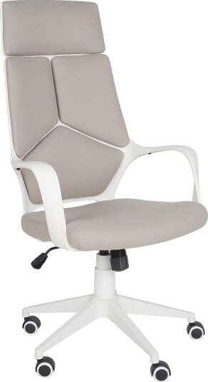 Kontorstol Delight Taupe/hvit - Taupe/hvit