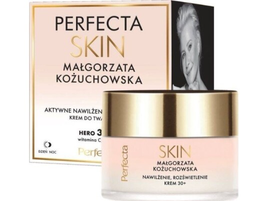 Perfectair Perfecta Skin Av Małgorzata Kożuchowska Fuktighetsgivende Og Opplysende Ansiktskrem For Dag Natt 30+ 50 Ml