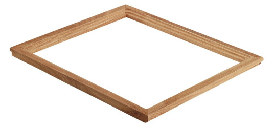 VEGA Innsatsramme Torresso GN 1/2; Størrelse GN 1/2, 28.9x36x1.5 cm (LxBxH); Eik; Rektangulær