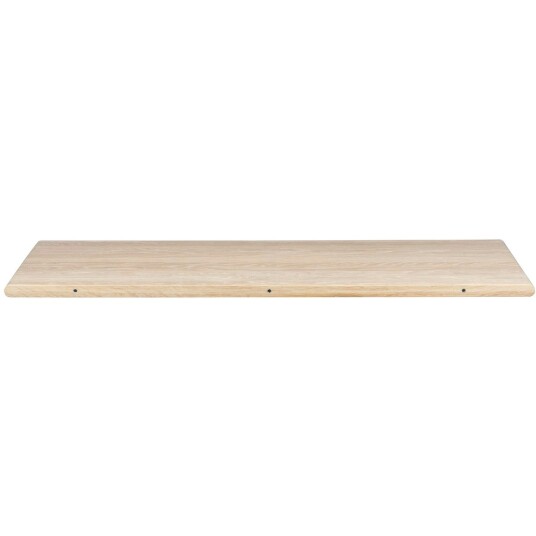 Haslev Symphony 76 Forlengelsesplate 48x105 cm Hvitoljet Massiv eik