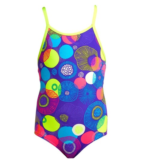 Funkita Badedrakt UV50+ Trykt One Del Love Bite 1½ år 86 Badetøy Flerfarget