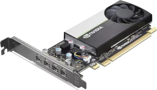 Lenovo NVIDIA T1000 4GB GDDR6 - 4GB GDDR6 RAM - Grafikkort
