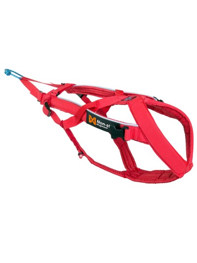 Non stop Dogwear Combined Harness Trekksele Rød 8
