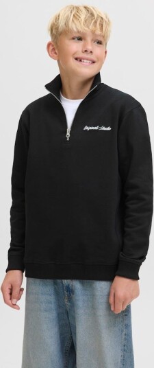 Jack & Jones Junior Black Jornorrebro Emb Sweat High Neck Jnr 176