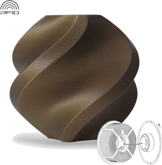 Bambu Lab Pla Basic Refill Bronze Bambu Lab Pla Basic Refill Bronze