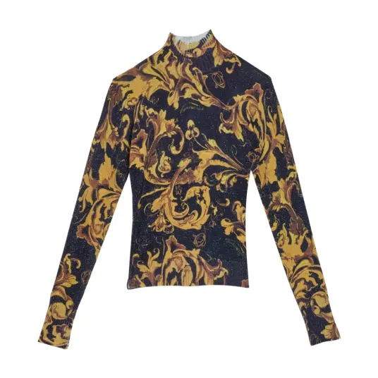 Versace Jeans Couture Dame Strikkevarer Flerfarget L,