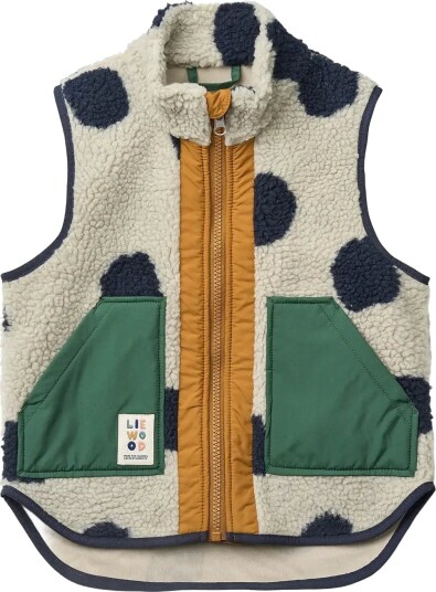 Liewood Noam Pile Vest Cream 140