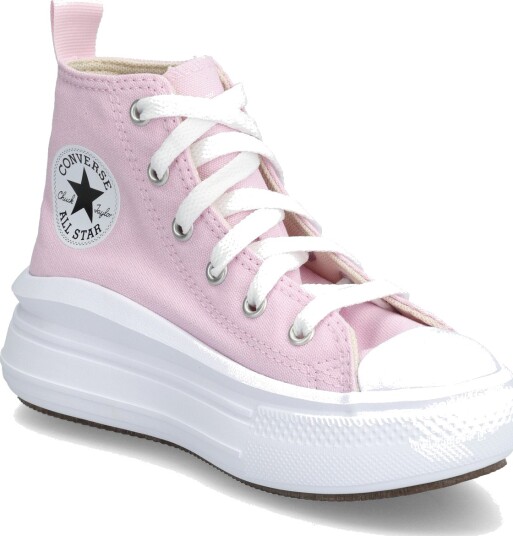 Converse Ctas Move Hi New Found Bloom/White/Black Pink 32