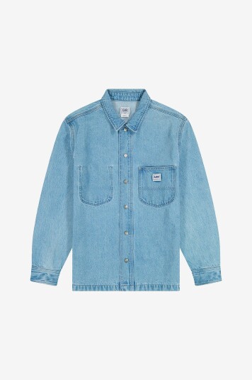 Lee - Overtreksskjorte Rlx Wrkwear Overshirt - Blå