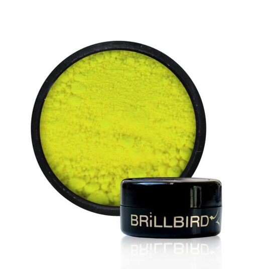 Brillbird Norge Neon Pigment Pulver Gul
