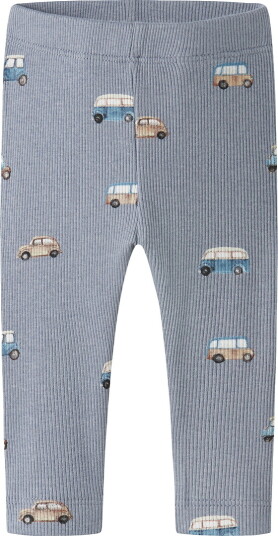 Name It Leggings NbmOttoman Rib Tradewinds Name It 56 Leggings Blå Grå Lyseblå