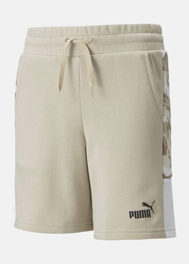 Puma Ess+ Camo Shorts Tr B Putty 128 Hverdagsshorts