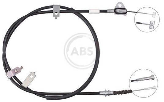 A.b.s. Tautrekk parkeringsbrems A.B.S. K10049 A.b.s. Tautrekk parkeringsbrems A.B.S. K10049