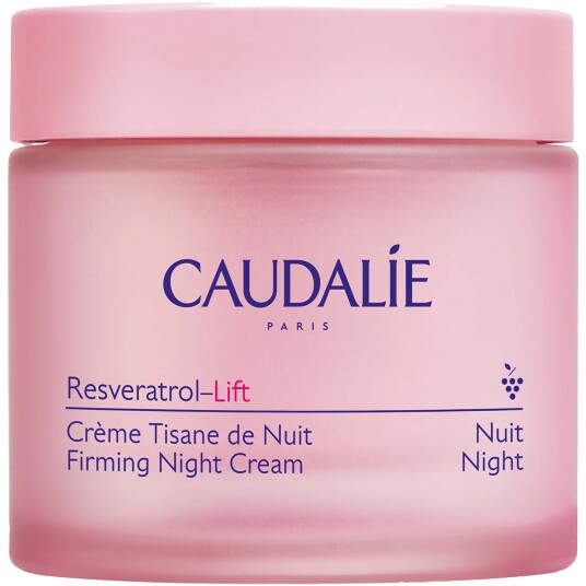 Caudalie Resveratrol-Lift Nattkrem 50ml - Løftende og Antirynke Behandling for Normal og Tørr Hud