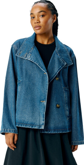 Object Objtilla Gro L/S Lo Denim Jacket Noos   Blue   M