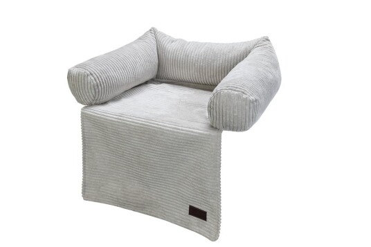 Designed By Lotte Sofaseng I Ribbestoff Grå 70Cm
