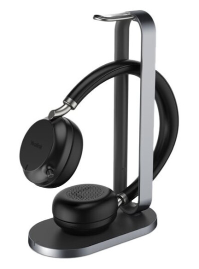 Yealink Bh72 Teams - Hodesett - On-Ear - Bluetooth - Trådløs - Usb-A Via Bluetooth-Adapter - Lydisolerende - Svart