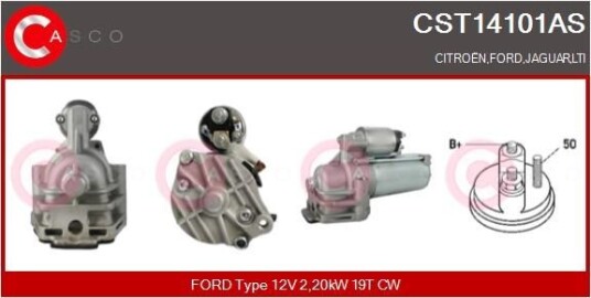Starter CASCO CST14101AS Starter CASCO CST14101AS