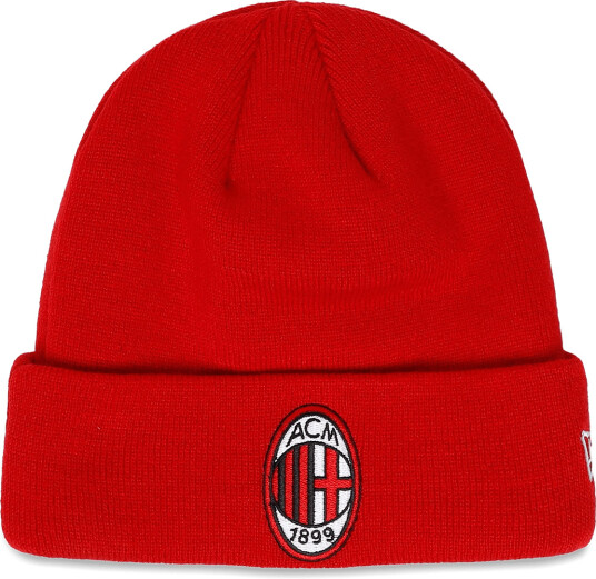 New Era Core Cuff Beanie Acmilan   Red   ONE SIZE