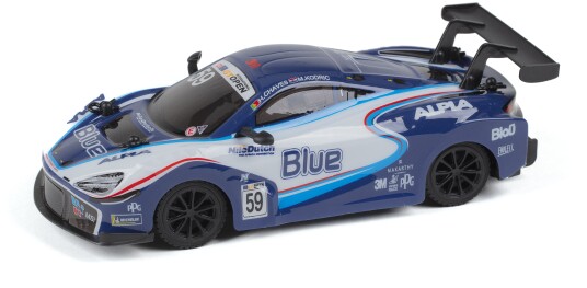 Tec Toy McLaren 720S GT3 RC bil 1:24 Blå/Hvit