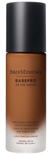bareMinerals BAREPRO 24H Matte Foundation Deep 55 Warm 30ml bareMinerals BAREPRO 24H Matte Foundation Deep 55 Warm 30ml