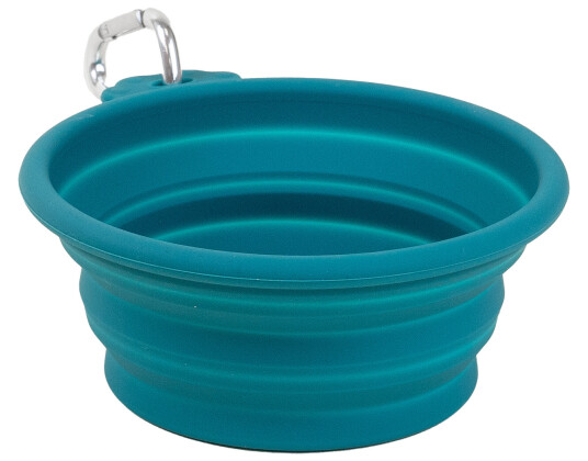 Sammenleggbar Reiseskål Soft Turquoise M/L 400 ml 14X12.5 cm Soft Turkis