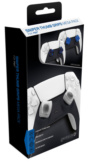 Gioteck Sniper Thumb Grip Megapack (3 Sets) Gioteck Sniper Thumb Grip Megapack (3 Sets)