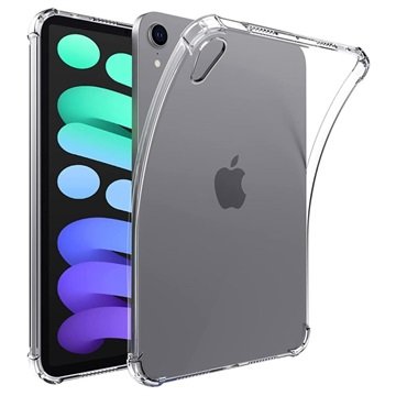 Antiskli iPad Mini (2021) TPU-deksel Gjennomsiktig