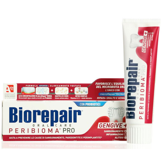 Biorepair Periodontitt Tannkrem Peribioma Pro 75 ml