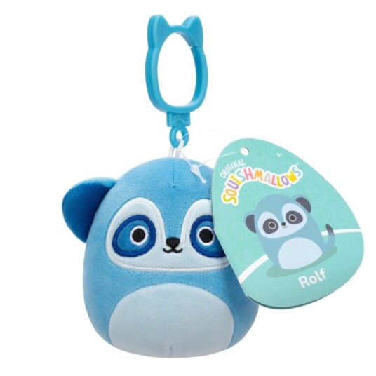 Squishmallows Rolf Meerkat 9 cm Clip On
