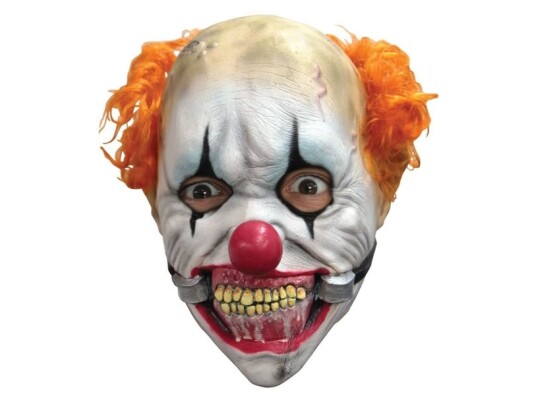 Partychimp Smiley Clown Maske Barn