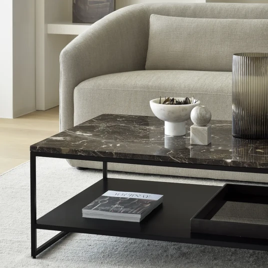 Ethnicraft Stone Salongbord Dark Emperador