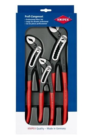 Knipex Alligator Polygrip Tangsett, 170 mm, Rød