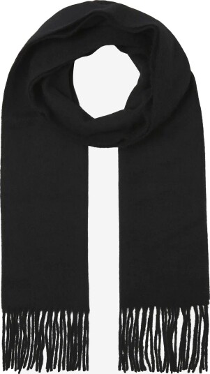 Jack & Jones Jackelowna Wool Scarf Ln - BLACK - One Size